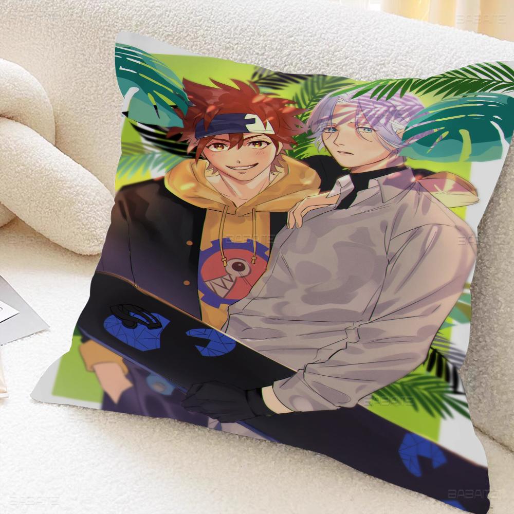 SK8 The Fandom Pillowcase Toon Gift Cushion Cover Bedroom Home Sofa Chair Seat Decor Pillow Case