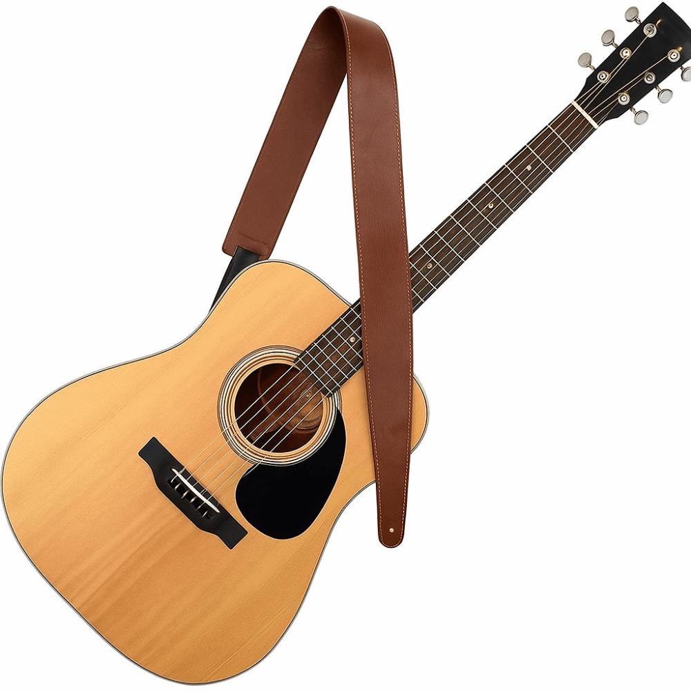 2 Colors Ukulele Strap Double Side Guitar Shoulder Belt PU Leather Strap Guitar Accessories