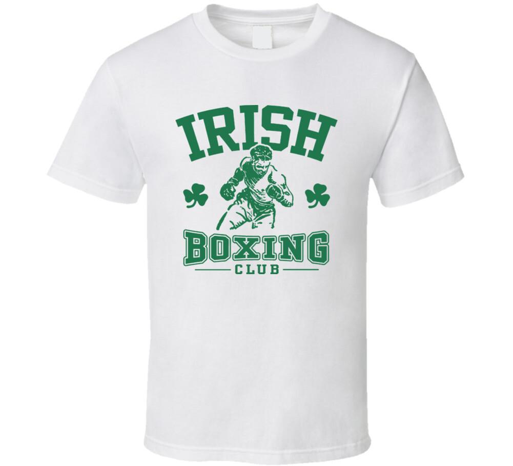 Irish Boxing Club Sports Cool T Shirt Mens Womens Tees Top 3XL
