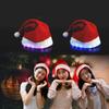 LED Luminous Plush Christmas Hat