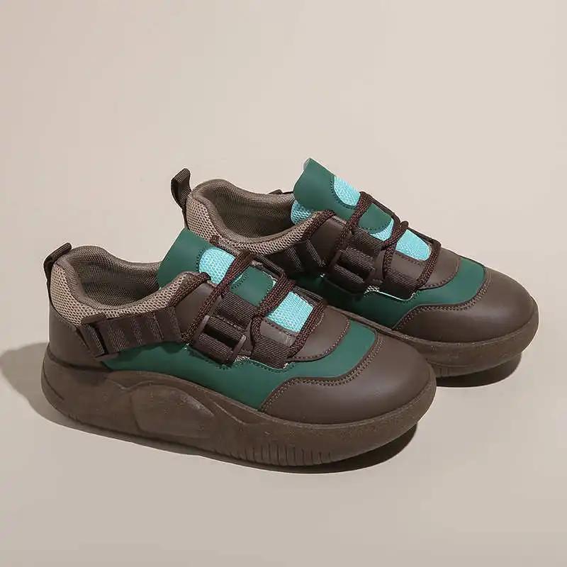 Fashion Hiphop Appearance Increases Women's Travel Shoes Casual Snekars New Summer Sneakers Sport Resort Mobile Funny Functional