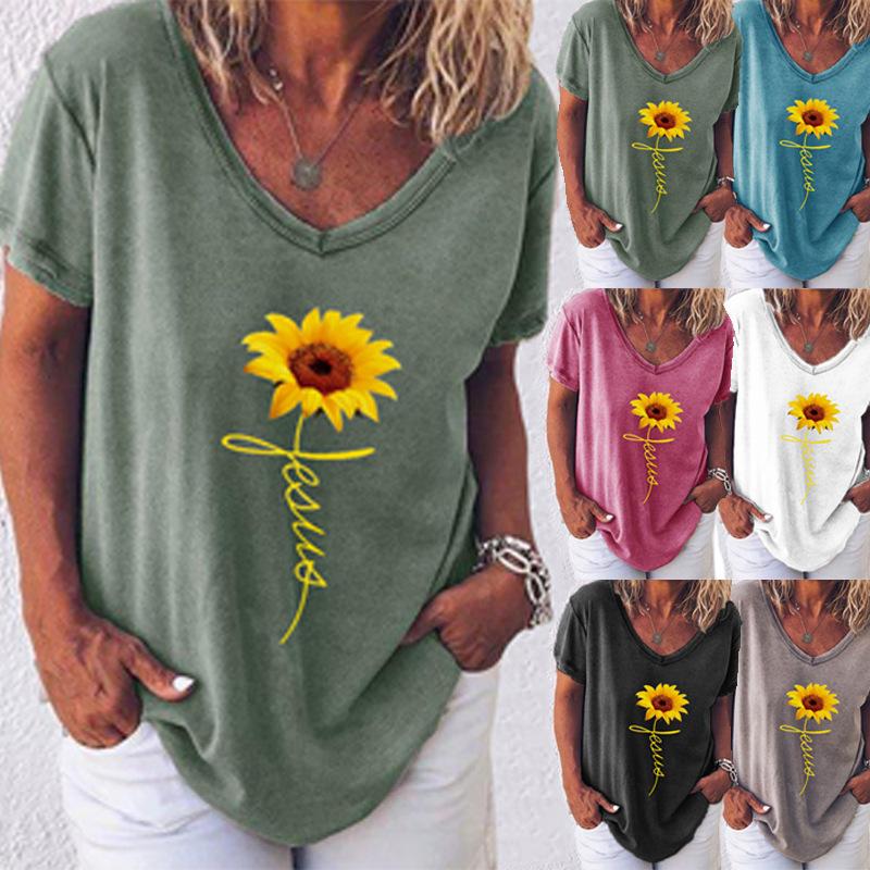 Plus Size Fashion Women's Short Sleeve 