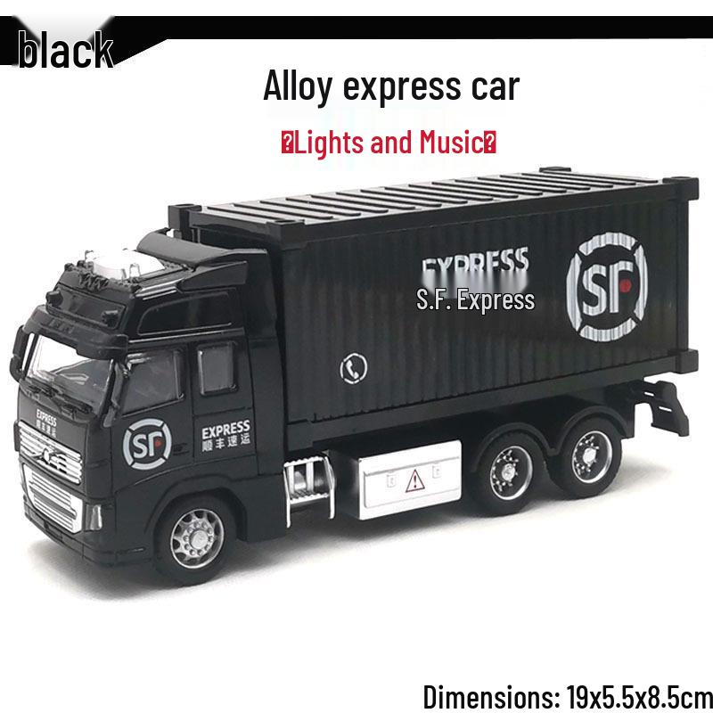 2026 SF Express Delivery Truck Model Pull-Back Toy for Kids