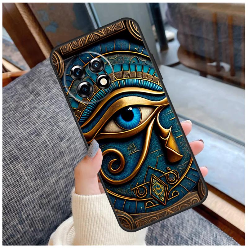 

Egyptian Eye of Horus Art Case For OnePlus 15 13 12 11 10 9 Pro 13R 13T 12R 10T 8T Nord CE 5 2 3 4 Lite N20 N30 Coque OnePlus Nord CE 3