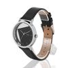 KLON Skeleton Clear Transparent Leather Strap Wristwatch Matching Unisex Stylish Simple KLON INVISIBLE UNIVERSAL SHAPES 38mm [Pair Watches] Men's