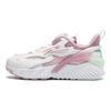 Li Ning Kids Galaxy V2 Wygodne Proste Antypoślizgowe Odporne na Ścieranie Niskie Buty Casual Dziecięce Buty Casual Różowe Białe YKNU004-4