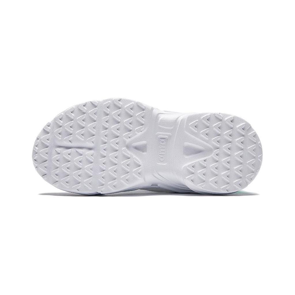 Anta Comfortable Soft Sole Simple Non-Slip Shock Absorbing Low-Top Kids Running Shoes Kids Sneakers Blue Green A312429917-4