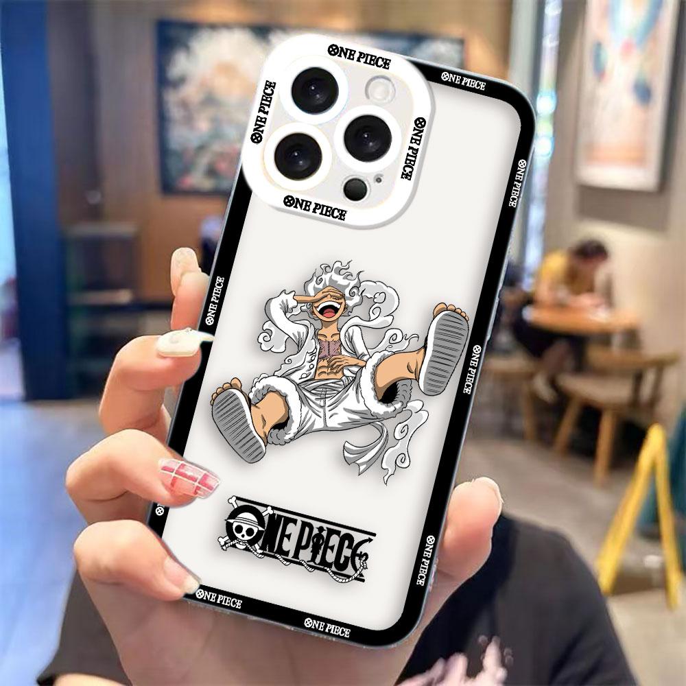 One P-Piece Luffy Zoro Ace Sanji Cover Clear Phone Case For Redmi Note 15 14 13 12 11 11T 11S 10 9 10S 9S 8 Pro Max Plus Case