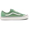 Vans Scarpe da Skate Casual Basse Sneakers Unisex Verde Bianco VN0A4BX9Y7V