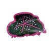 Cartoon Oversized Leaf Design Hair Barrettes Practical Acrylic Hairpin For Everyday Use French Styles Hair Accessories