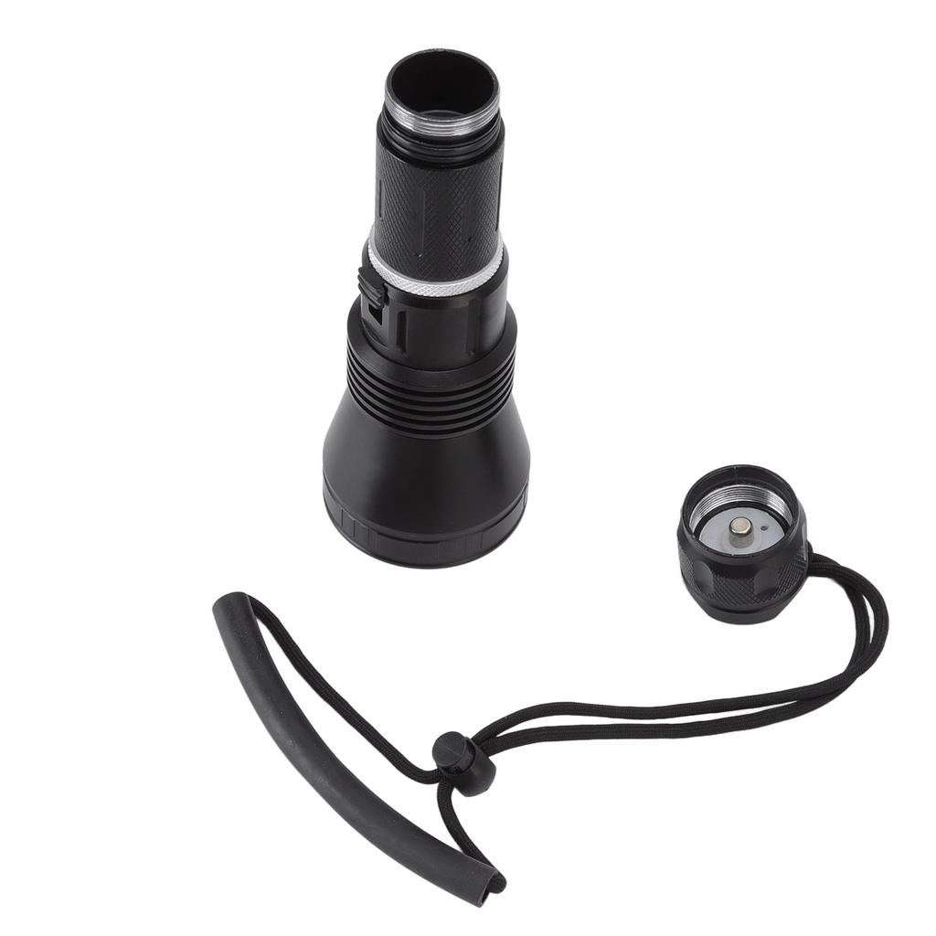 P50 Quad Core Tauchlampe 8000LM Tragbare Unterwasser-Videoleuchte Tauchen 100 Meter IPX8