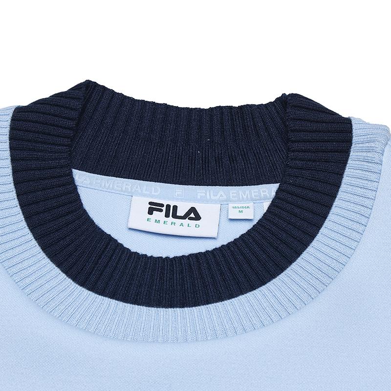 New FILA Sweatshirt Women's Water Blue F11W444206FLB