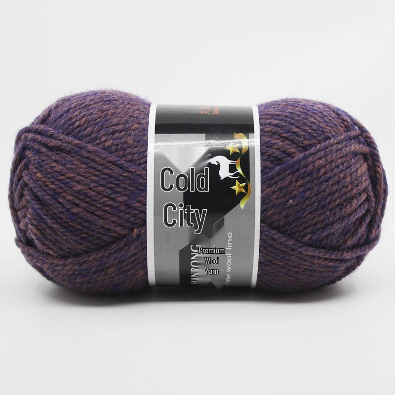 Mittel-Dickes Kaschmir Chunky Handstrickgarn für Schals