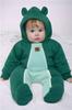 Baby Jumpsuit 80 Two Zippers Transitional Spring Bottle Mint