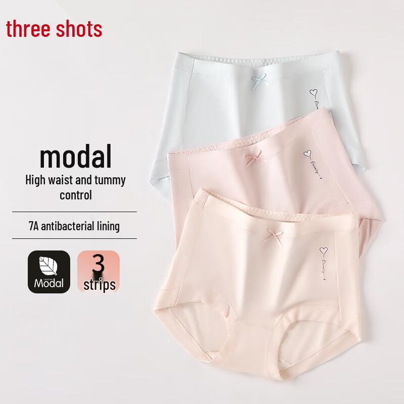 Sanqiang Light Shaping Modal High-Waist Antibacterial Women's Underwear