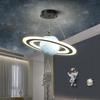 European-style New LED Acrylic Planet Chandelier Hanging Chandelier in Living Room Dining Room Children's Room