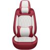 Universal Nappa Leather Car Seat Cushion No. 17 – Full Wrap, Full Leather Sports Seat Cover