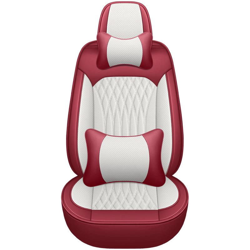 Universal Nappa Leather Car Seat Cushion No. 17 – Full Wrap, Full Leather Sports Seat Cover