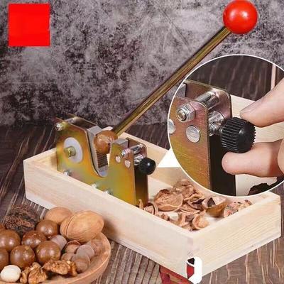 ZISIZ Adjustable Macadamia & Walnut Nutcracker