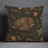 Forest Animal Series Decorative Pattern Pillowcase Living Room Sofa Bedroom Home Decoration Pillowcase Car Decoration Cushion