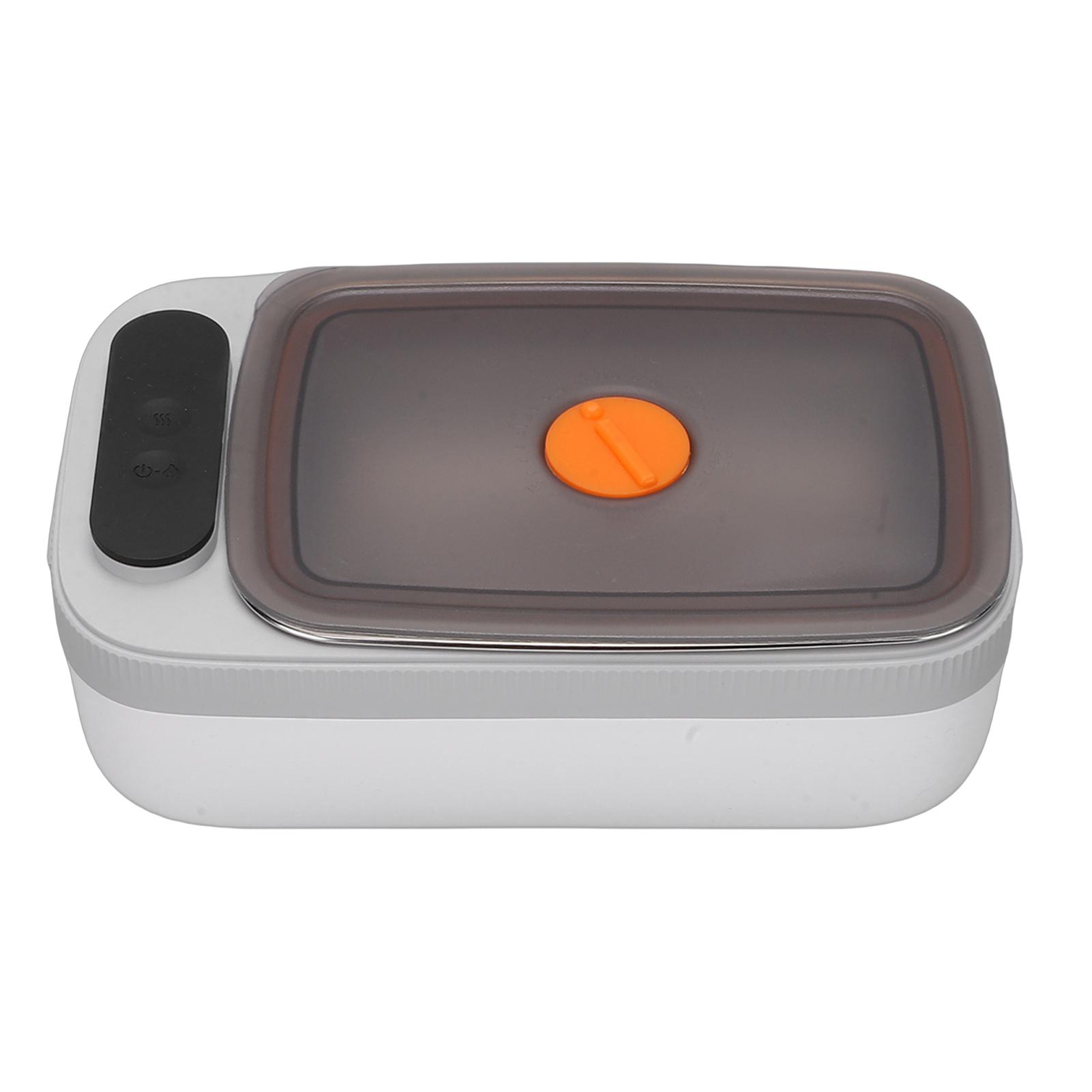 

Electric Lunch Box Food Heater USB Rechargeable Food Storage Warmer Container 1000ML Stainless Steel 7 Heating Levels 14000mAh Battery