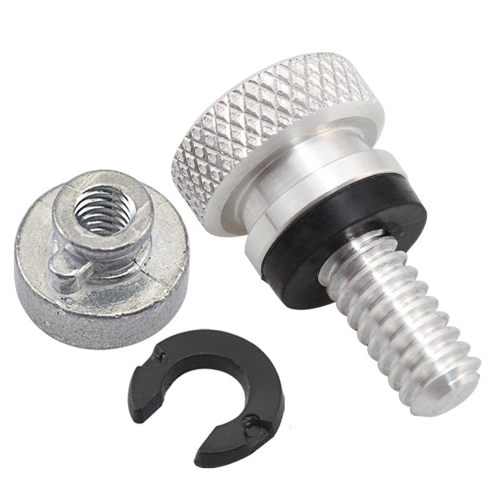 Motorcycle Mini Rear Fender Seat Screw Bolt Nut License Plate Hardware For Harley 96-Up XL Dyna Touring CVO Softail Universal