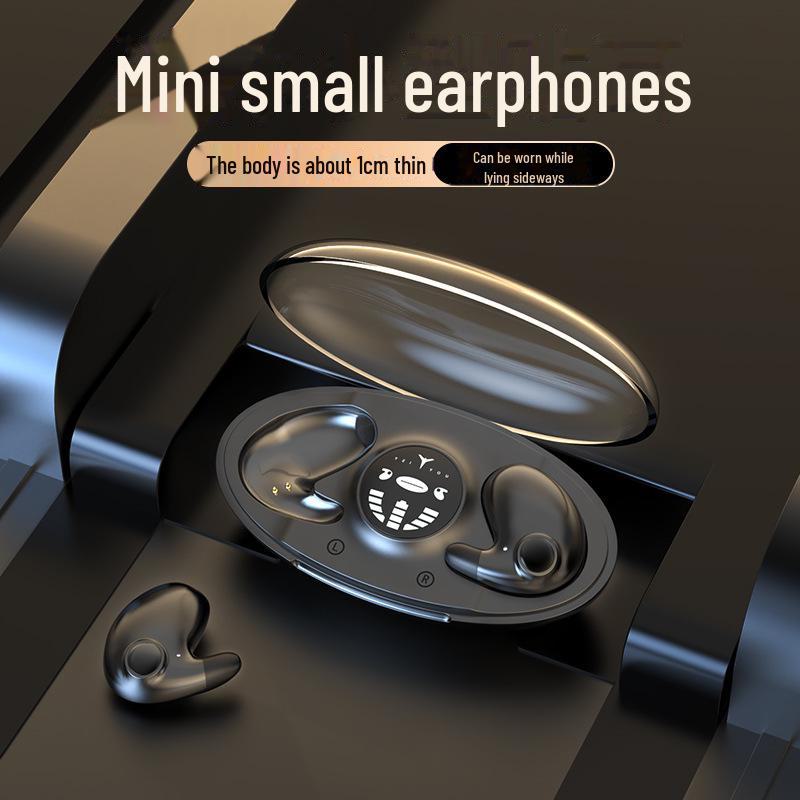 MD538 Wireless Bluetooth 5.3 Headset: Dual-Ear, Noise Reduction, Comfortable for Sleep & Calls