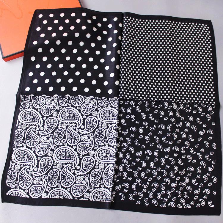 Neuer 100% Naturseide Schal Halstuch Foulard Damen Bandana Schals Frauen Hijab Schal Wickeltuch Quadratisches Kopftuch