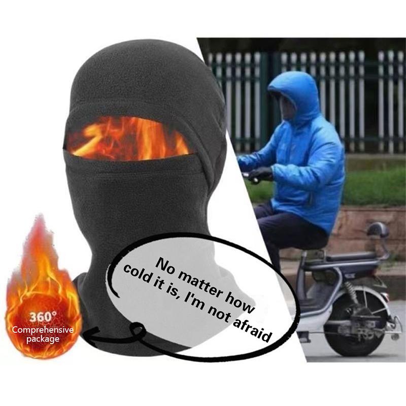 Winter Warm Outdoor Riding Full Face Mask Covers Balaclava Fleece Motorcycle Fishing Skiing Face Mask Warm Windproof Cover Hat