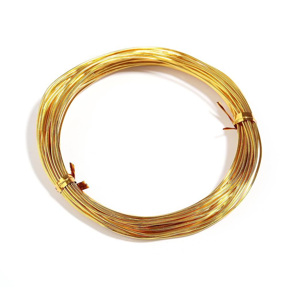 Colorful Aluminum Wire For Ornament Making DIY Crafts Material Handmade Finding Accessories Flexible Wire Round Aluminum Wire