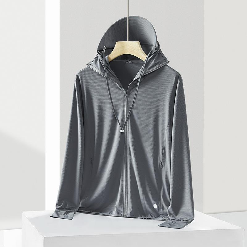 Unisex Summer New UPF 50+ UV Sun Protection Hoodie Jacket Men Women Lightweight Hiking Outdoor Long Sleeve Sun Shirt Coat
