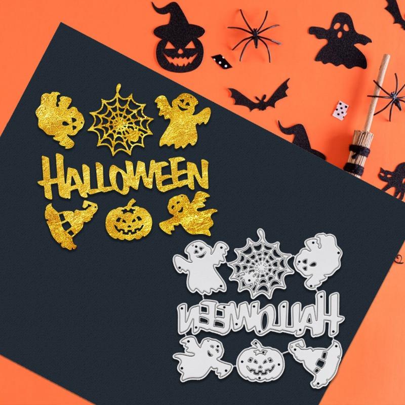 DIY Halloween Duch i Dynia Dekoracje Imprezowe Wykrojniki Ze Stali Węglowej z Foremką Na Nóż Z Kreskówek