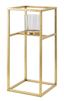 Elegancki Świecznik Cm 15X15X35
