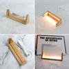 U-shaped Frame Light Base Wooden LED Display Base Pedestal Wood Night LED Light Lamp Base for Acrylic Crystal Glass
