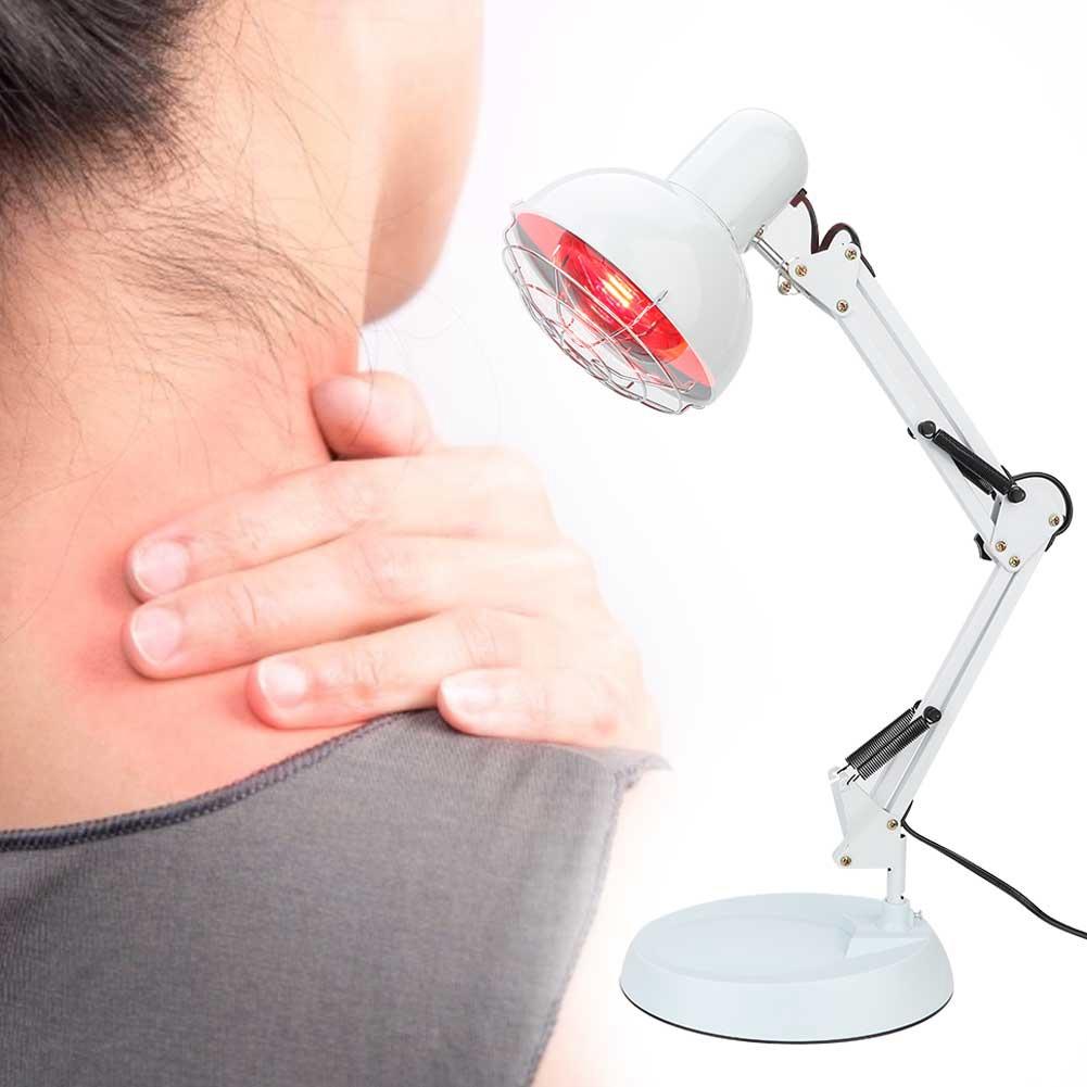Infrared Heating Therapy Lamp Hot Compress Physiotherapy Instrument Light (EU Plug 220V)