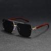New Fashion Classic Square Sunglasses Cool Men Vintage Brand Design Metal Sun Glasses Women Shades UV400
