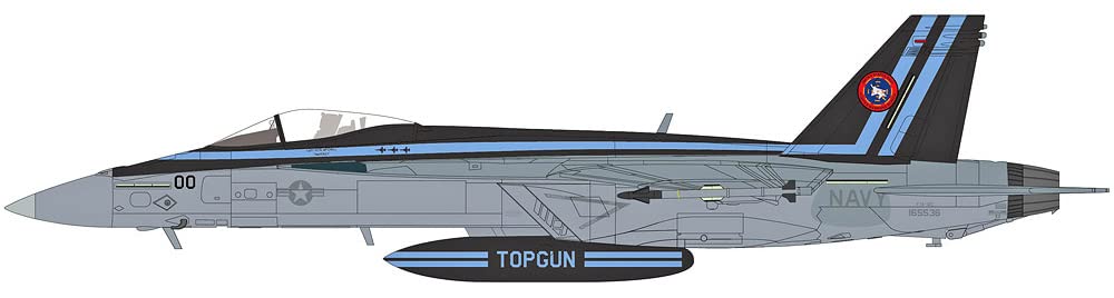 

HOBBY MASTER Super Hornet TOPGUN Finished Product 1/72 F/A-18E w/GBU-24