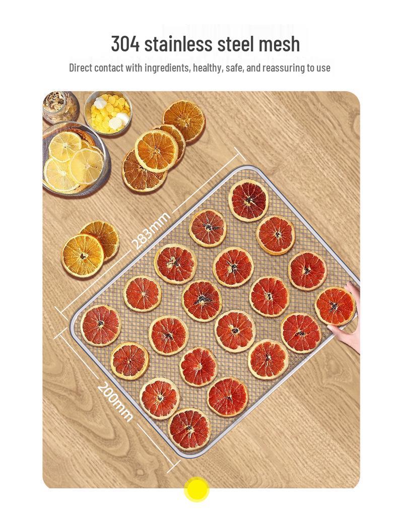 2025 Model Dual-Use 8-Layer Fruit & Vegetable Food Dehydrator for Home & Commercial Use