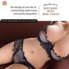 20.28lb Sex Doll Male Masturbator, 3 In 1 Scaled-Down Female Torso Realistic Pocket Pussy with Big Boobs Tight Vaginal & Anal, Life-Sized 3D Love Doll