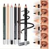 Multi-color Pencil-style Eyebrow and Eyeliner Pencil, Smudge-proof, Multi-functional Makeup Brush for Eyebrows, Eyes, and Double Eyelid Creation