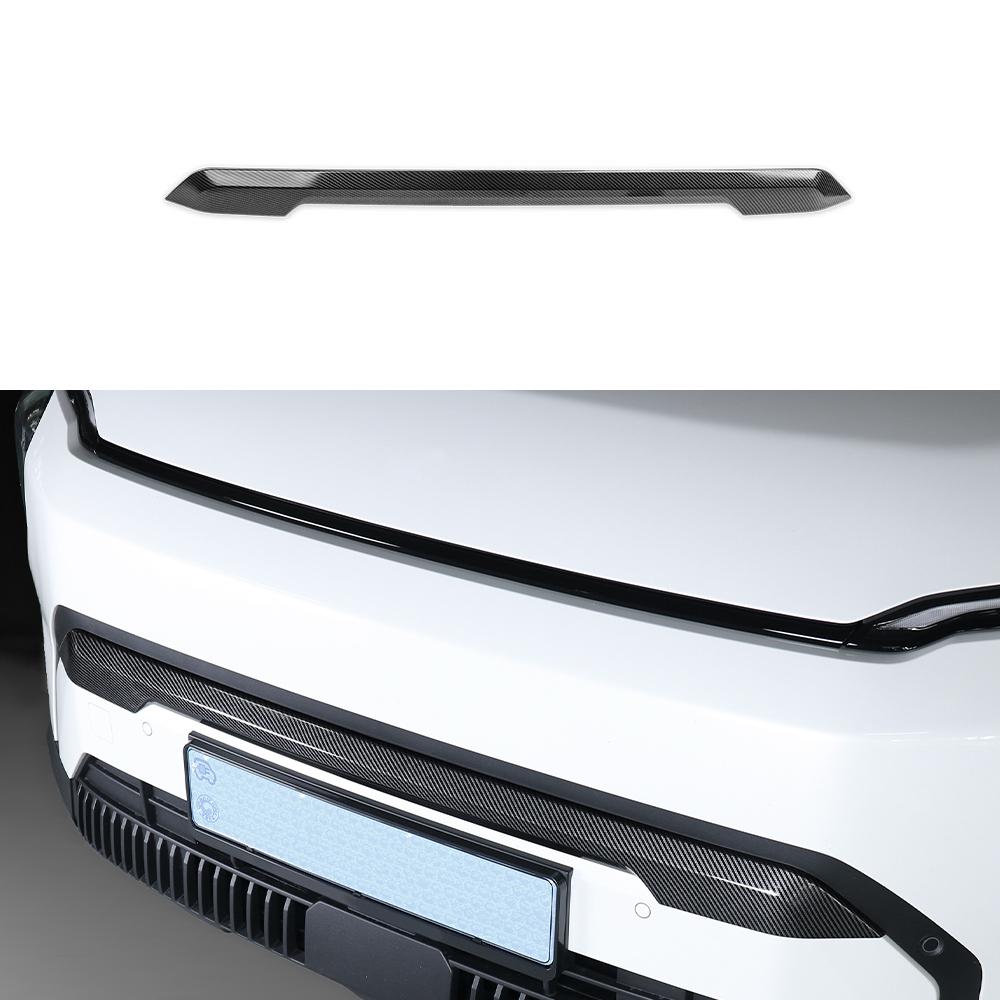 For Kia EV3 2024 2025 Carbon Fiber Central Console  Window Button Air Middle Vent Trim Rear Row Cover Car Tuning Accessories LHD