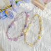 Cartoon Bowknot Mobile Phone Lanyard Phone Anti-Lost Chains For Women Girls Sweet Cellphone Hanging Cord Accessories