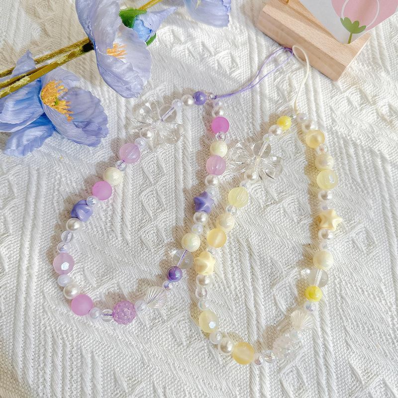 Cartoon Bowknot Mobile Phone Lanyard Phone Anti-Lost Chains For Women Girls Sweet Cellphone Hanging Cord Accessories