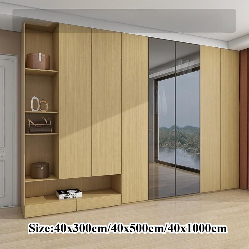 Wood Grain Background Wallpaper Bedroom Living Room Furniture PVC Waterproof Wall Sticker Self-adhesive Home Decor Wallpaper
