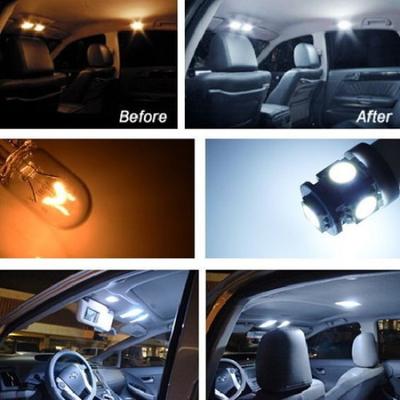 4 Pcs 5050 SMD Full LED Interior Lights Package Deal for 2011-2015 Kia Optima K5