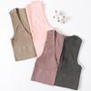 Women Ribbed Knit Sleeveless Racerback Crop Tank Top