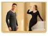 Men's & Women's Seamless Fleece-Lined Thermal Underwear Set for Autumn & Winter