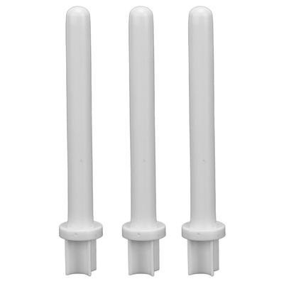 3 szt. Szpula maszyny do szycia z białego tworzywa sztucznego krawiectwo akcesoria pomocnicze dla entuzjastów rękodzieła