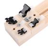 DIY Wood Paracord Jig Bracelet Maker Wristband Maker Bracelet Knitting Tool