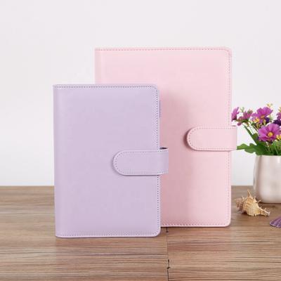 Macaron Color 6 Ring Binder Notebook Cover